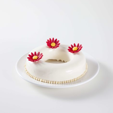 Entremet Branco com Pérolas