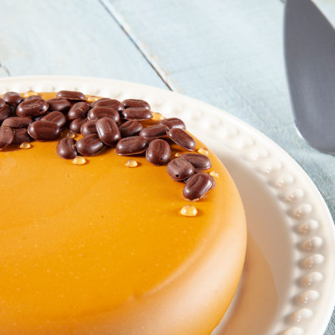 Entremet de Café e Caramelo