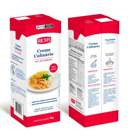 Creme Culinário Rich’s® UHT 1kg