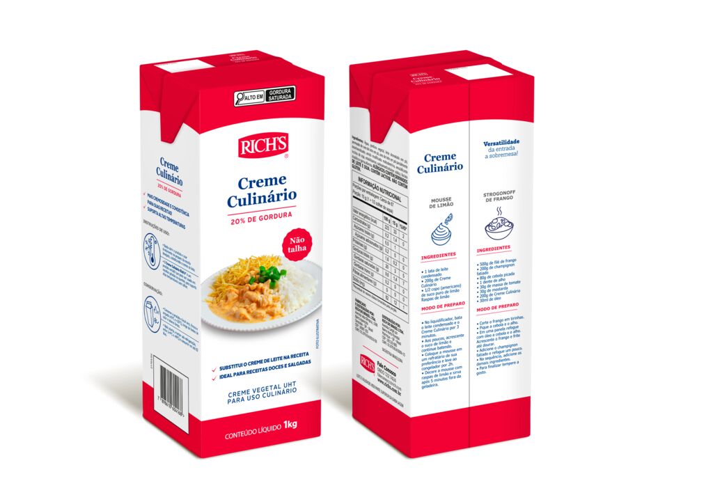 Creme Culinário Rich’s® UHT 1kg