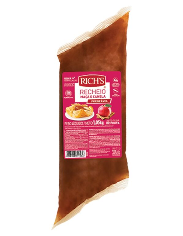 Recheio Maçã e Canela Forneável