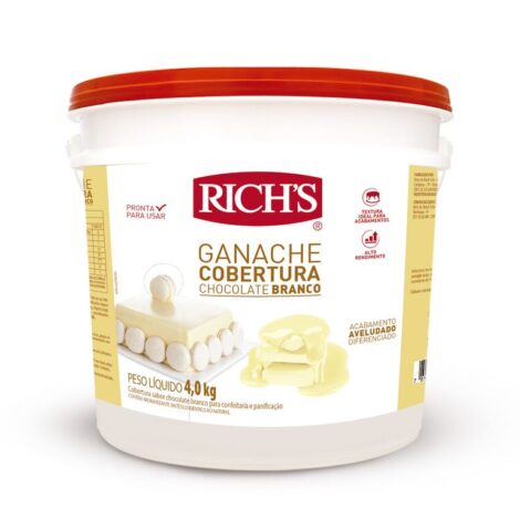 Ganache Chocolate Branco 4kg