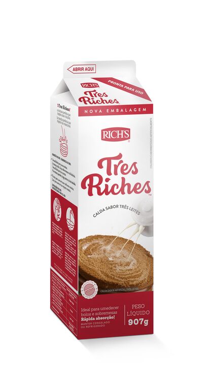 Calda Três Riches 907g