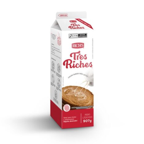 Calda Três Riches 907g