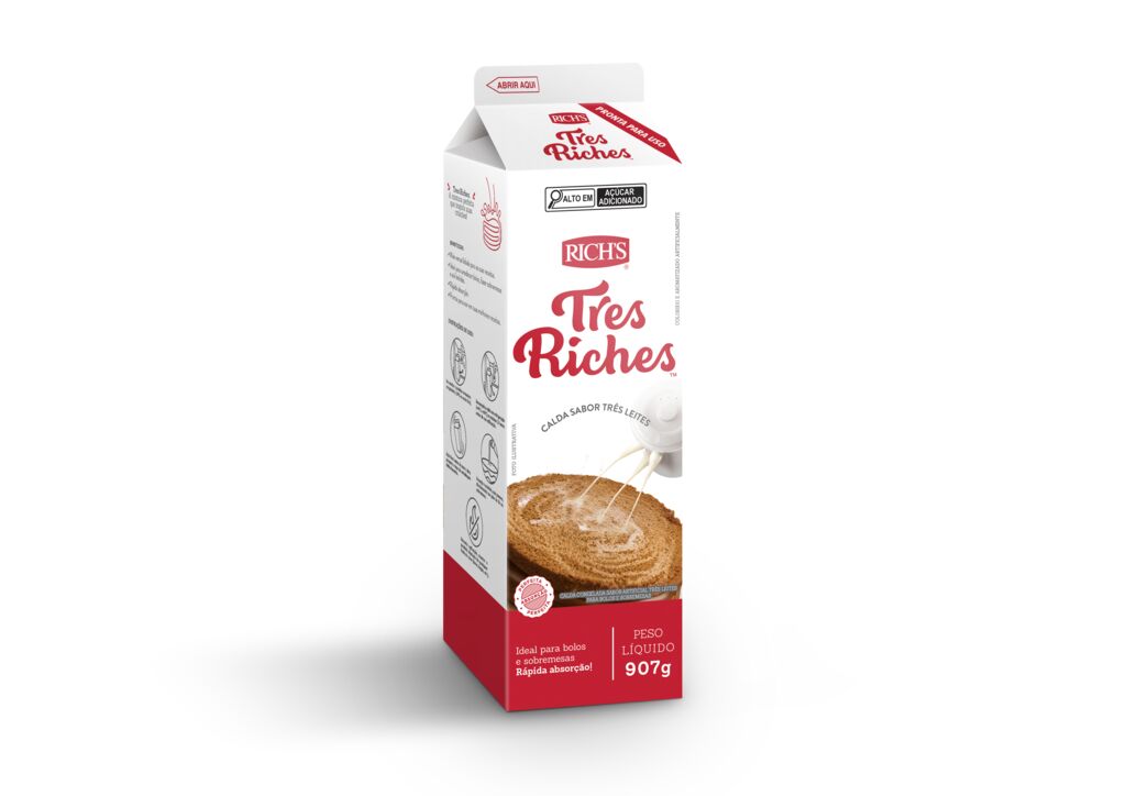 Calda Três Riches 907g